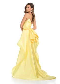Alena Gown -Naked Dresses Store Yellow ASHLEYlauren 11866 Alena Gown. Back